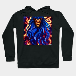 MYSTIC BLUE LION Hoodie